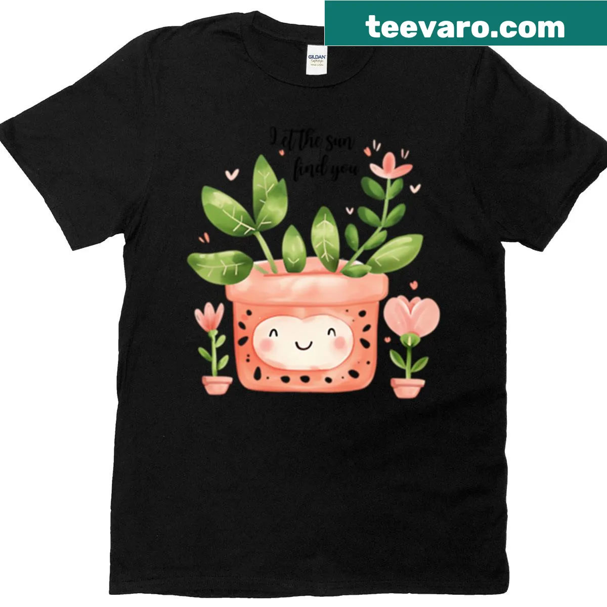 Nature-themed graphic T-shirt celebrating sun and outdoors — on a men's t-shirt