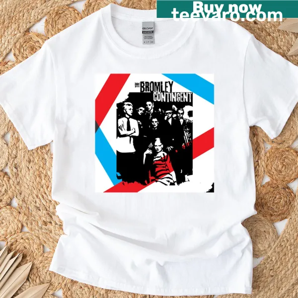 Vintage distressed T-shirt celebrating The Bromley Contingent.