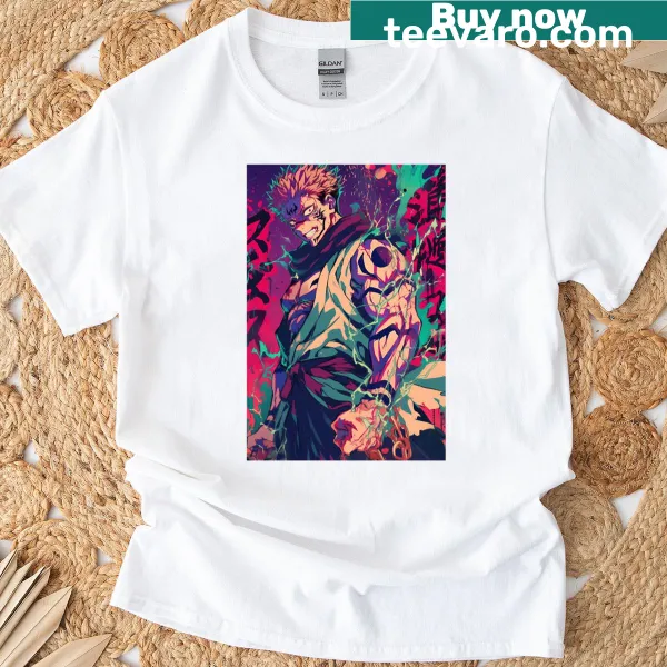 T-shirt featuring bold graphic of the King of Villains