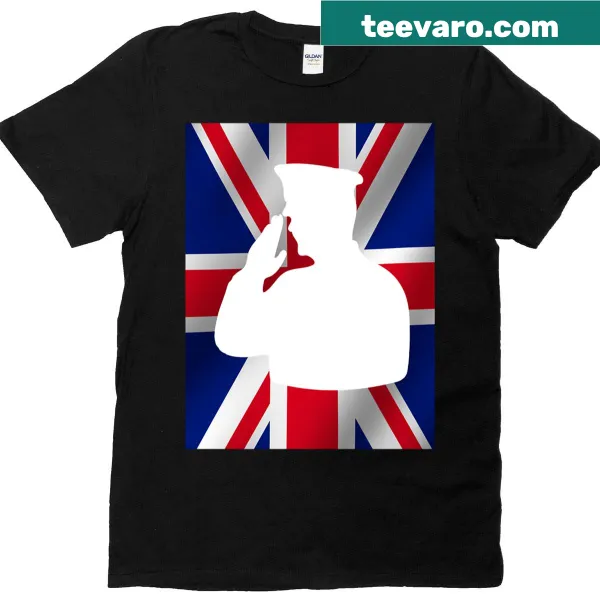 Oversized T-shirt featuring the UK Armed Forces Day emblem