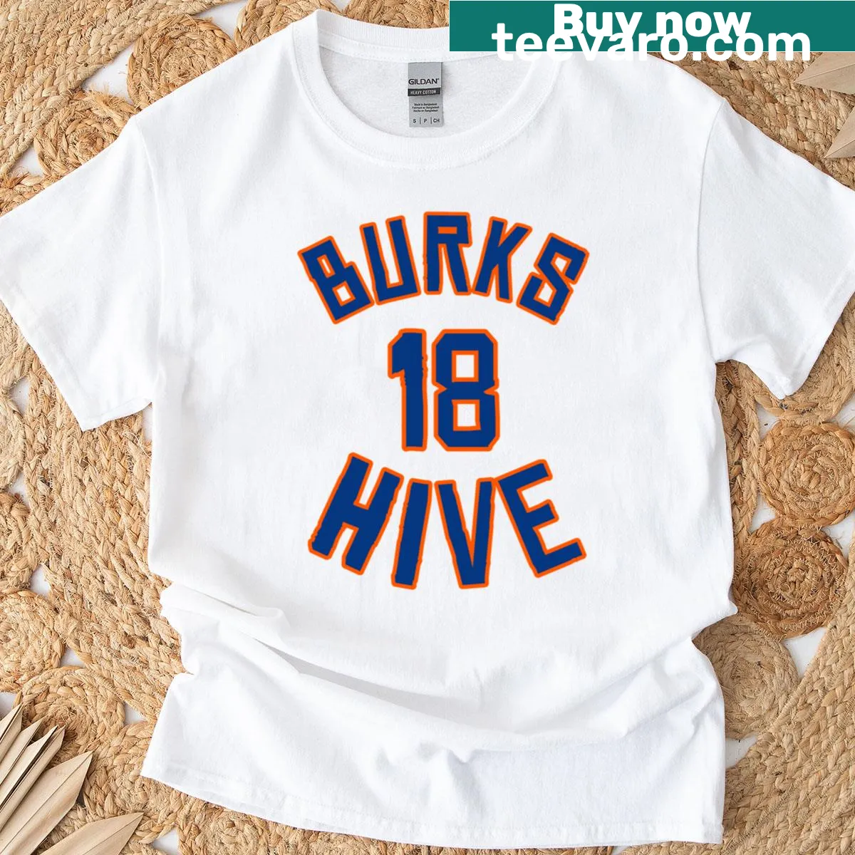 Alecburks branded t-shirt design for everyday wear — on a men's t-shirt