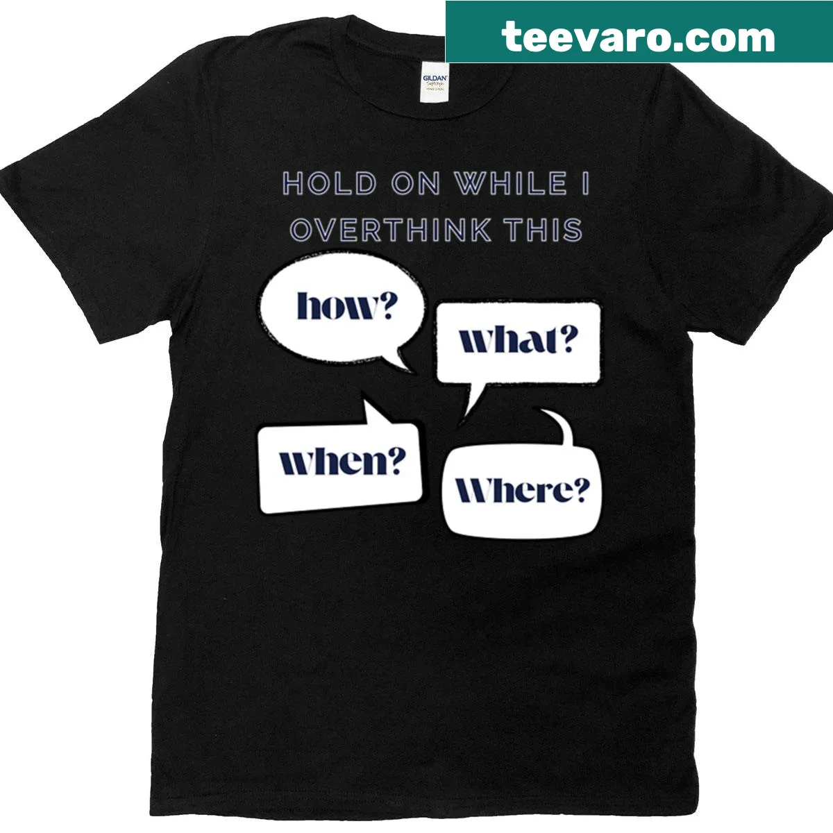 Funny T-shirt with the phrase 'Before Ohsa There Was Ohshit' in bold typography — on a men's t-shirt