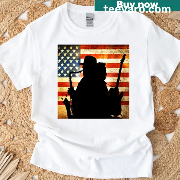 Typography T-shirt honoring Bruce Springsteen