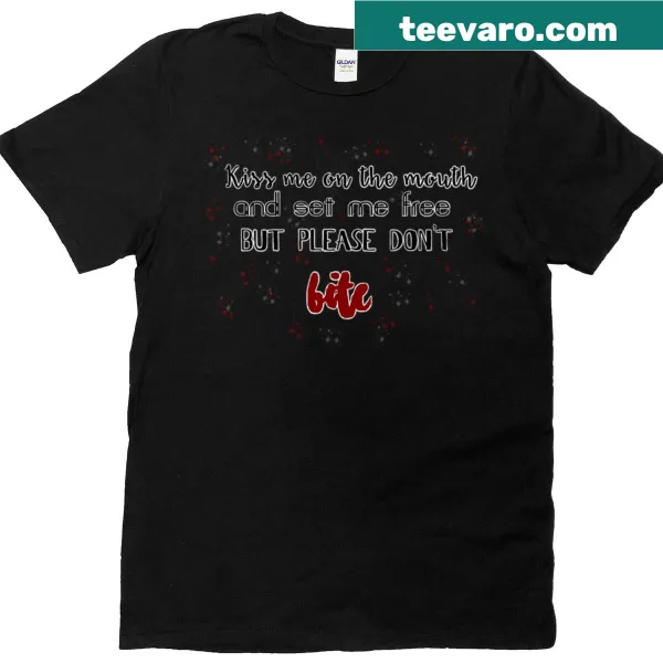 Oversized Troye Sivan Bite t-shirt with minimalist design