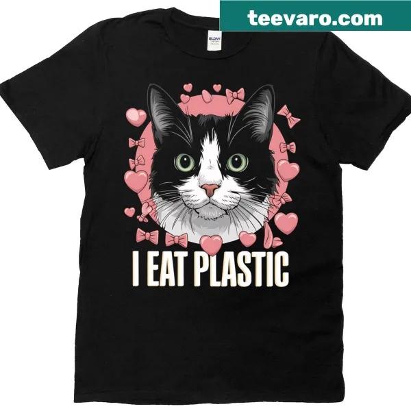 Funny cat lover t-shirt with humorous slogan about kittens
