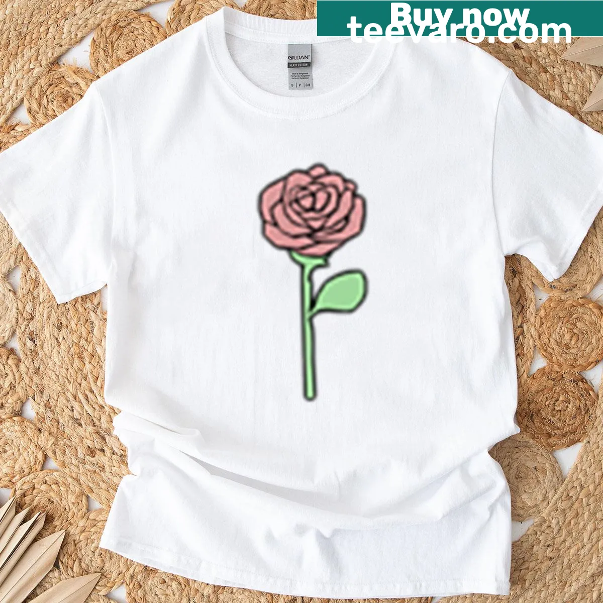 Minimalist Design 10 T-shirt with clean typography — on a men's t-shirt