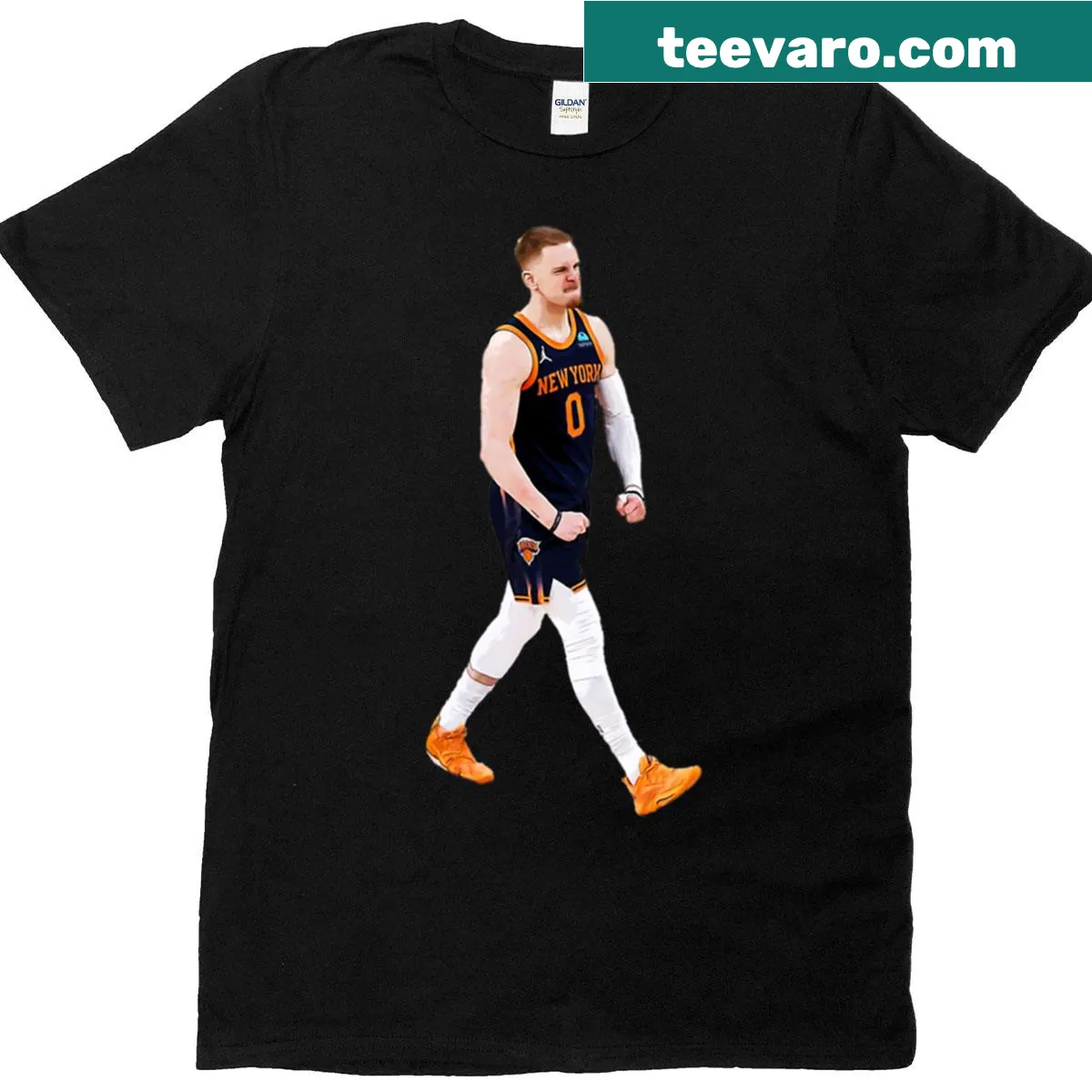 Casual oversized T-shirt with 'Donte' graphic — on a men's t-shirt