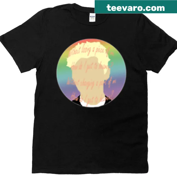 Minimalist oversized t-shirt with the word 'Heaven' in elegant typography