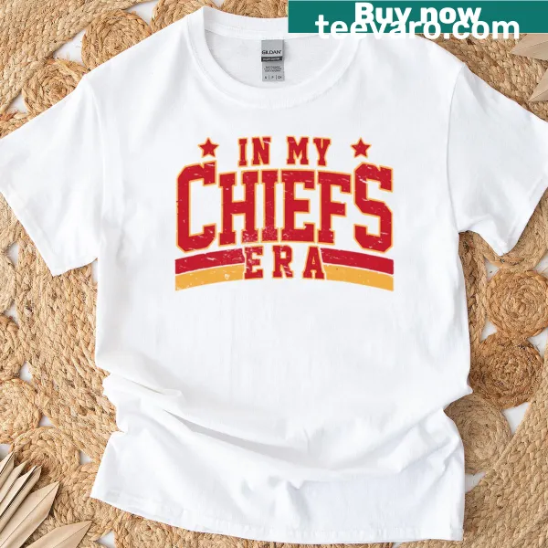 Nostalgic Chiefs t-shirt with a playful phrase about football