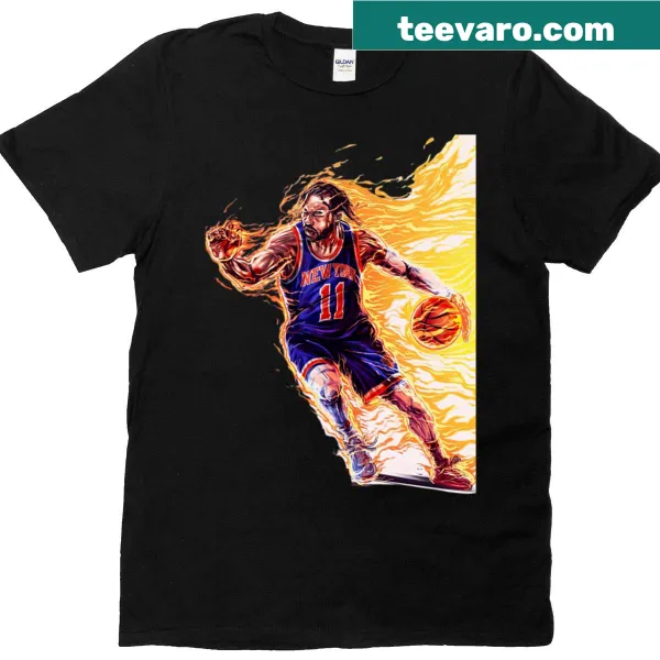 Jalen Fire T-shirt with dynamic lettering