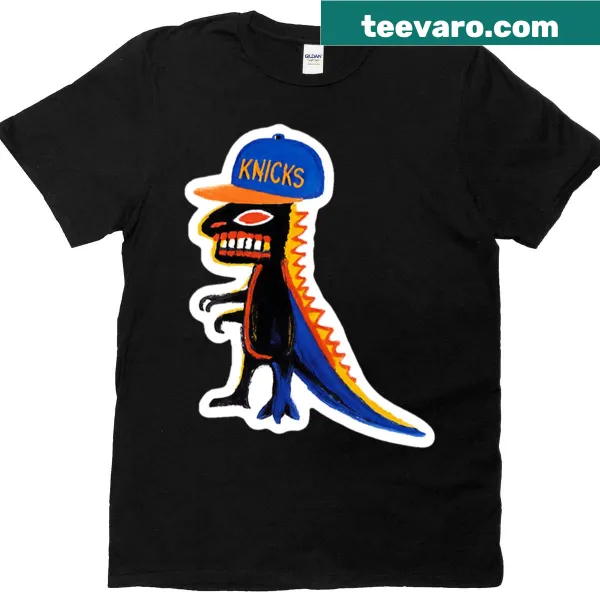 T-shirt featuring the JMB Knicks logo for basketball fans