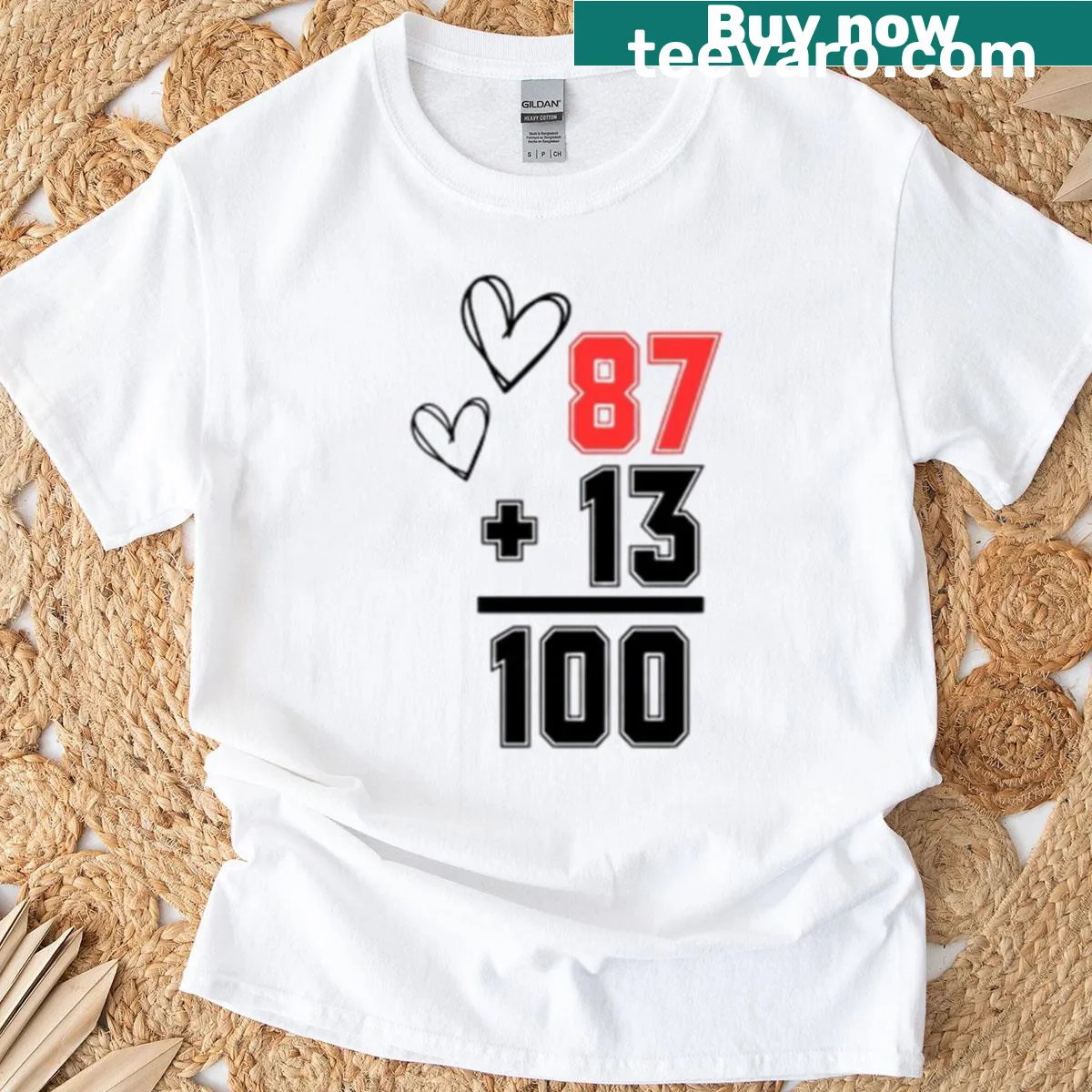 Kelce T-shirt featuring bold typography of his name — on a men's t-shirt