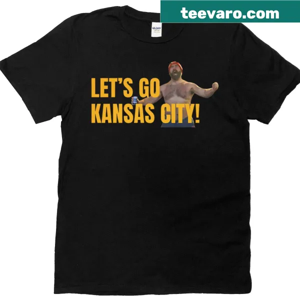 T-shirt with playful typography for Chiefs fans