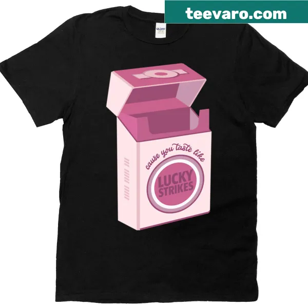 Oversized t-shirt inspired by Troye Sivan's Lucky Strike