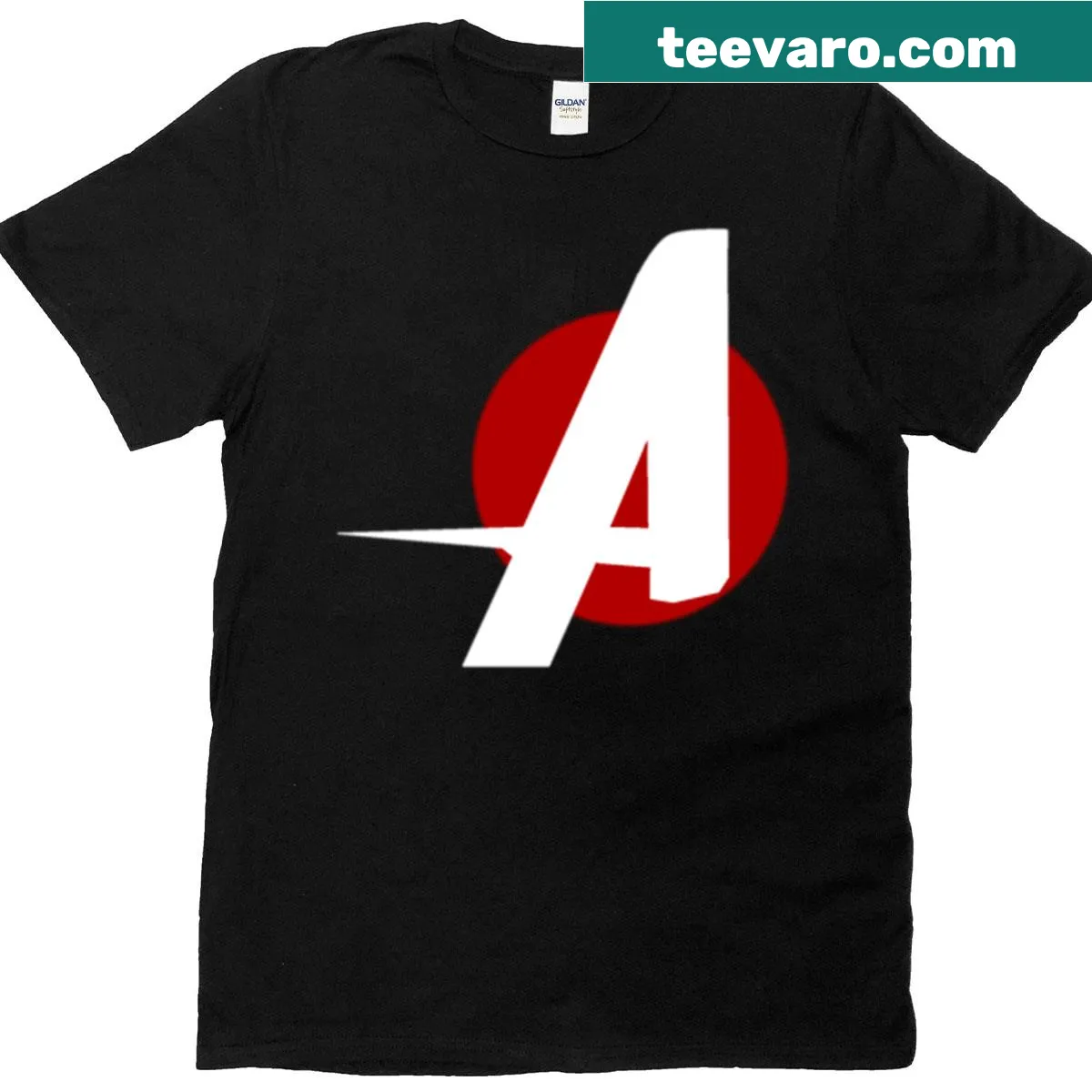 T-shirt featuring the Thunderbolts emblem in a dynamic design — on a men's t-shirt