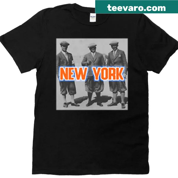 Vintage distressed New York Knickerbockers t-shirt celebrating album series