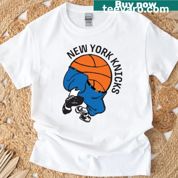 Oversized New York Knickerbockers T-shirt with alternate logo