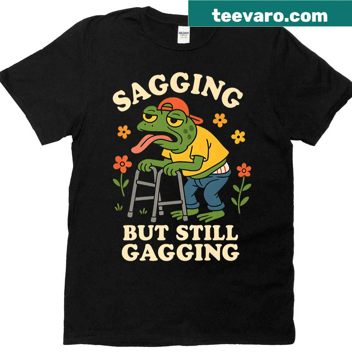 Funny saying T-shirt for grandmothers — on a men's t-shirt