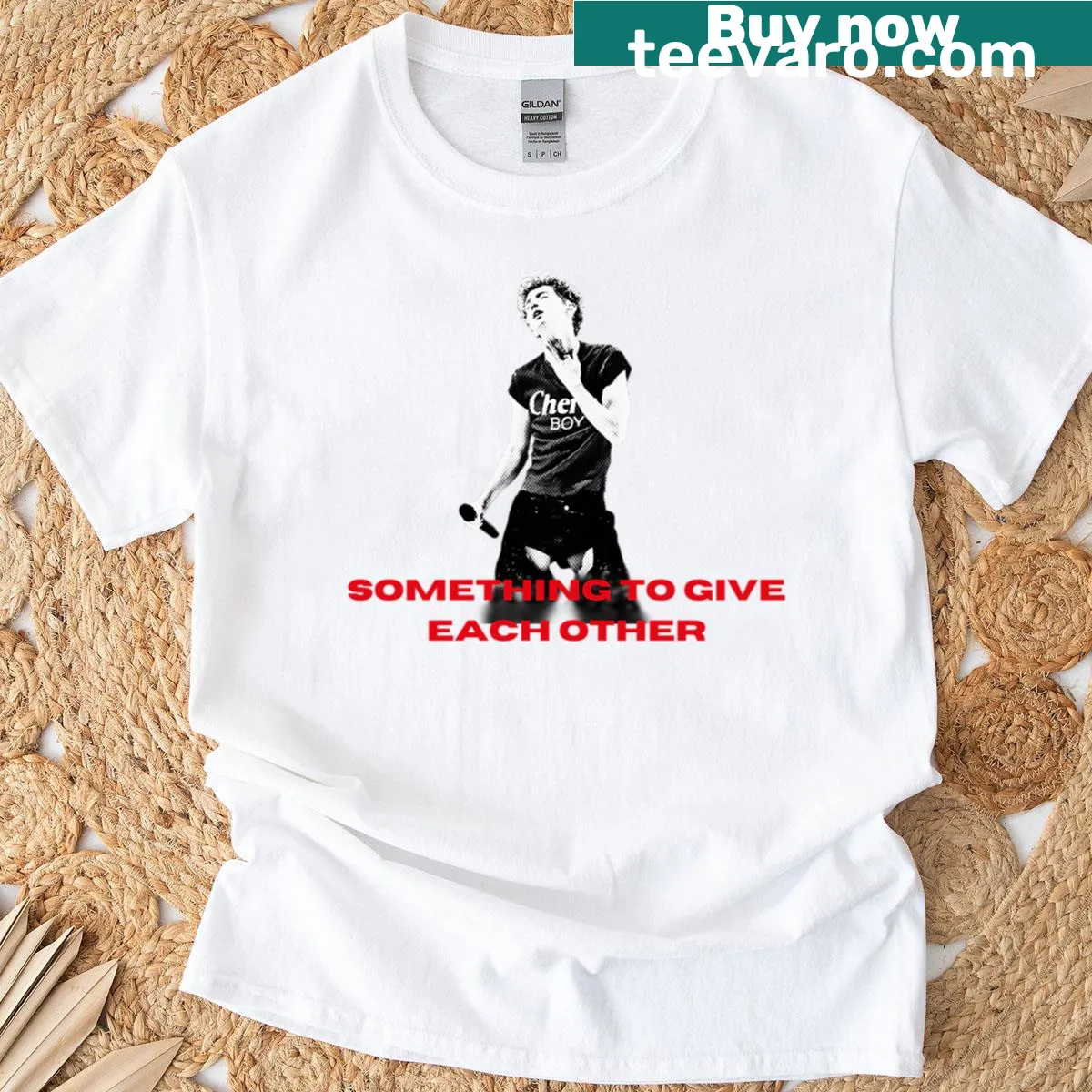 Inspirational Troye Sivan T-shirt with a heartfelt quote — on a men's t-shirt