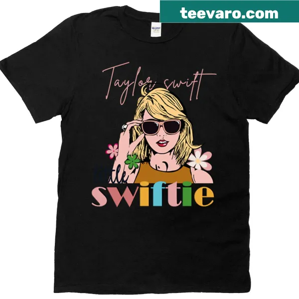 T-shirt celebrating the Swiftie Eras Tour with album titles.