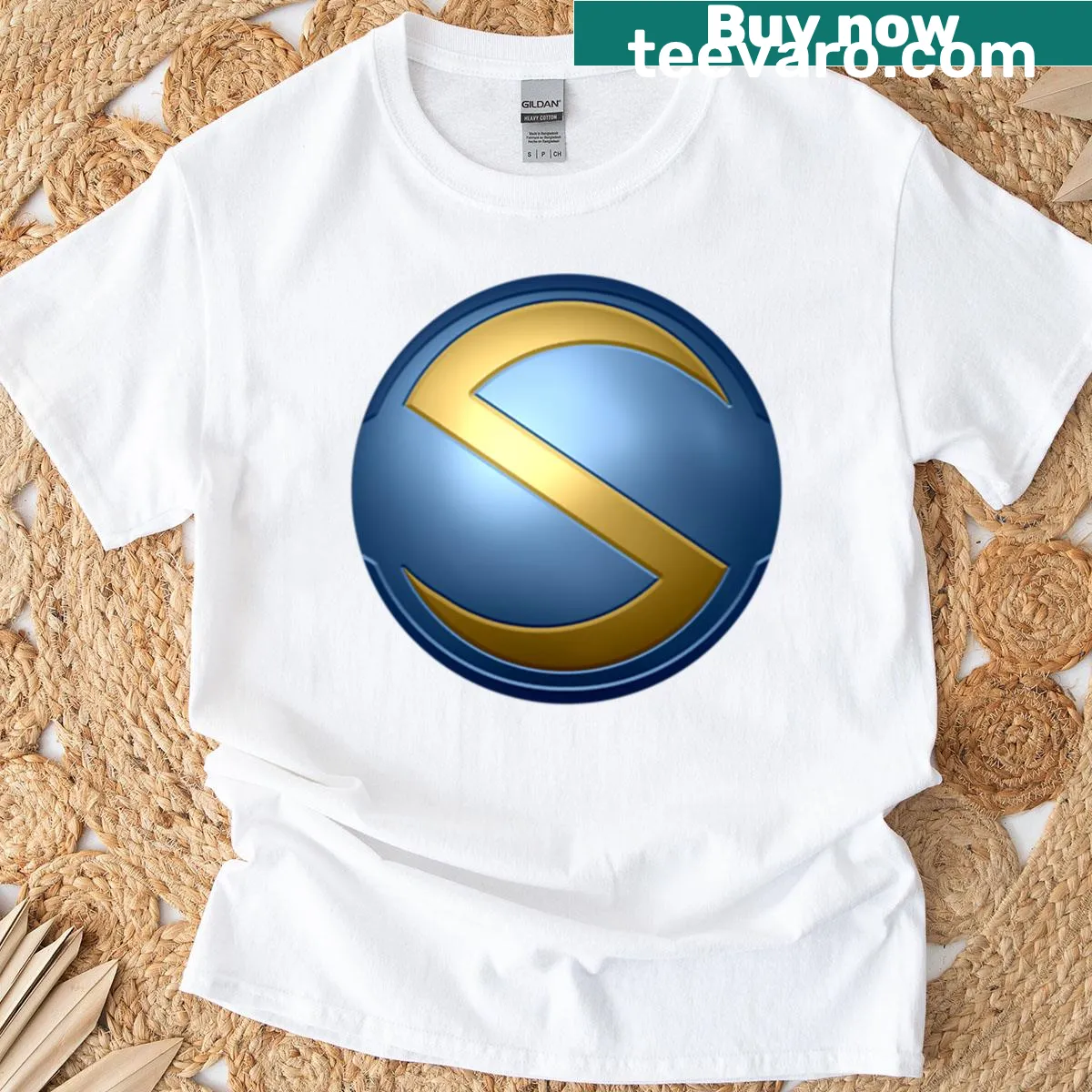 T-shirt featuring the text 'The Sentry' — on a men's t-shirt