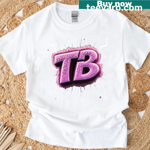 3D fuzzy Thunderbolts design T-shirt with lightning graphics