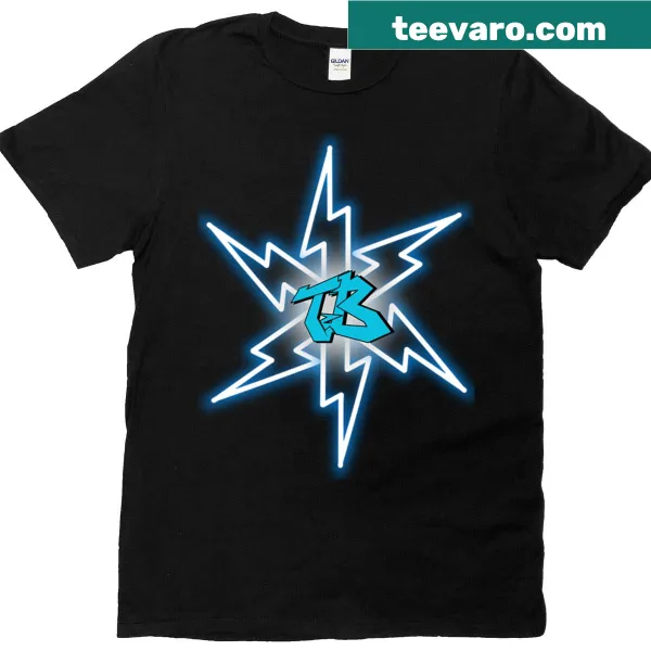 Neon style Thunderbolts graphic t-shirt