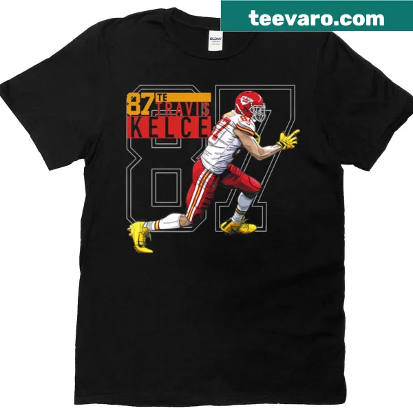 Bootleg artwork t-shirt featuring Travis Kelce