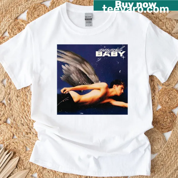 Playful 'Angel Baby' text T-shirt design
