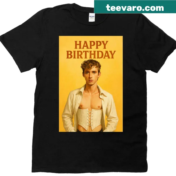 Birthday edition Troye Sivan T-shirt with a dreamy design