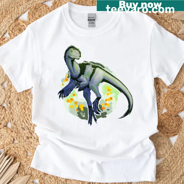 Cartoon-style illustration of the dinosaur Afrovenator
