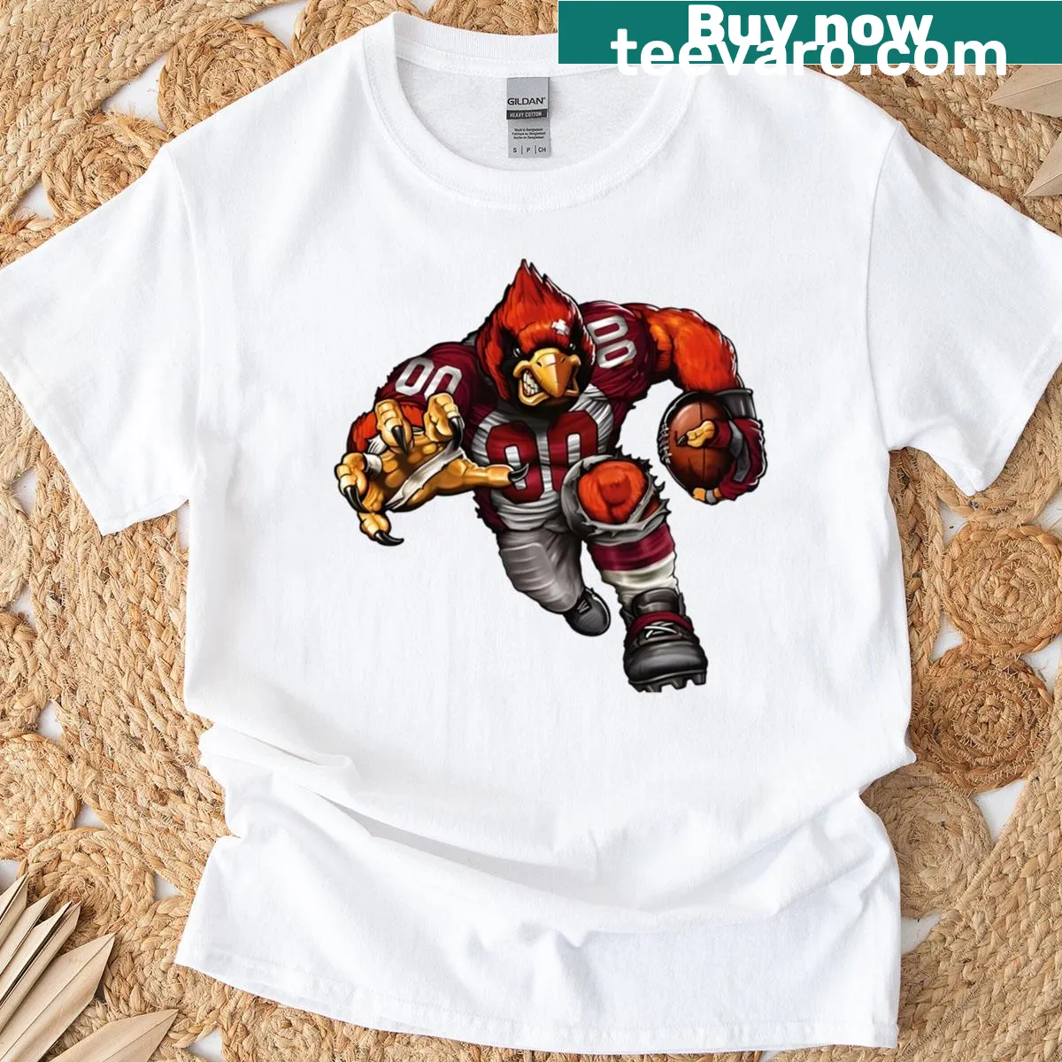 Arizona Cardinals Touchdown T-shirt featuring team pride — on a men's t-shirt