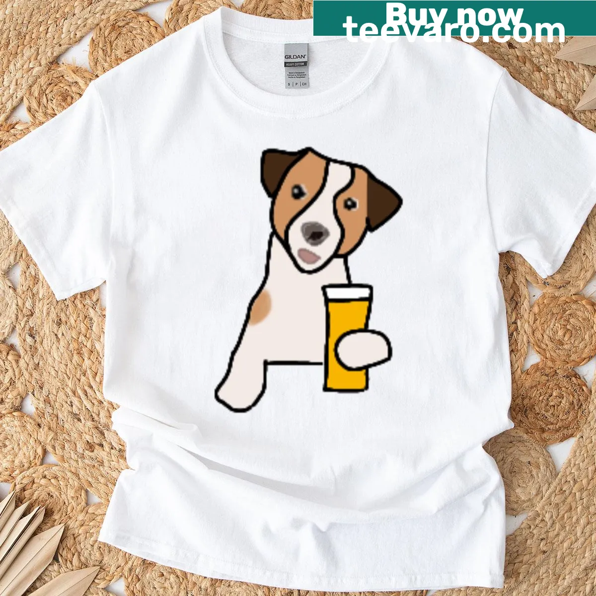 Minimalist text 'Dykea' on T-shirt — on a men's t-shirt