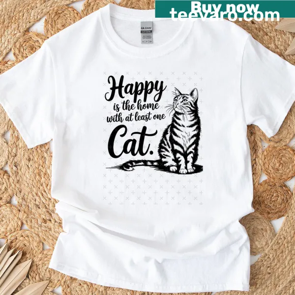 Heartwarming message about cats T-shirt