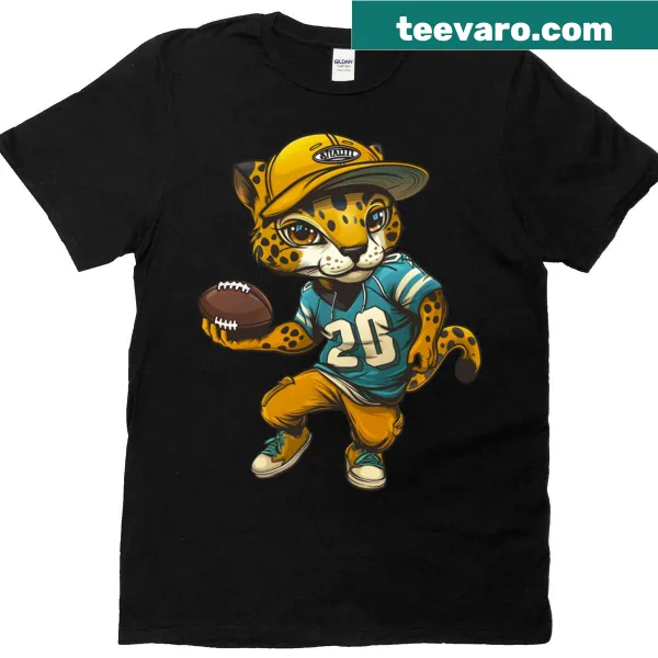 Oversized t-shirt for Jaguars football fans featuring player name