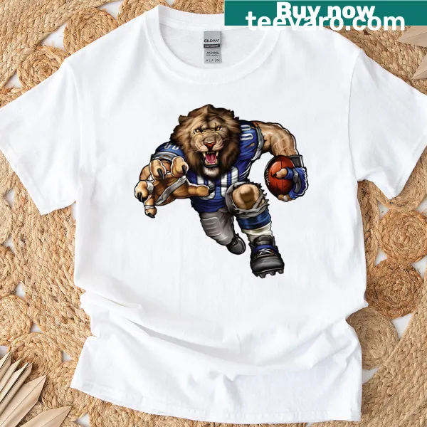 Touchdown in Detroit t-shirt with bold text