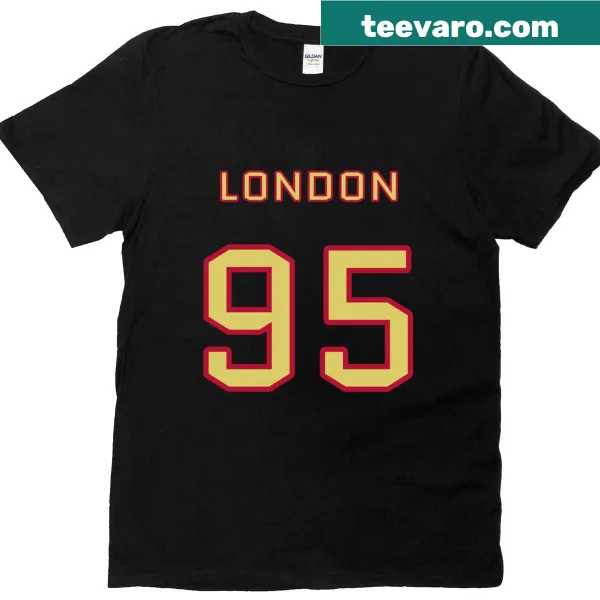 Vintage football graphic on London Retro Football I T-shirt