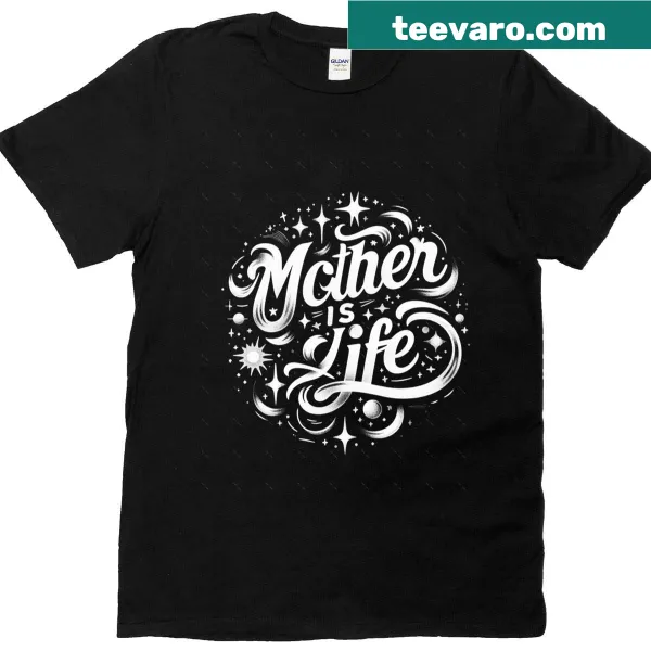 Funny oversized shirt designed for Mother's Day with playful graphics