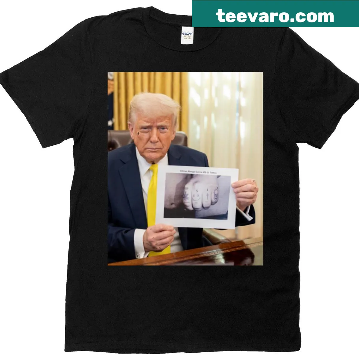 Bold Not Photoshopped oversized t-shirt promoting authenticity — on a men's t-shirt