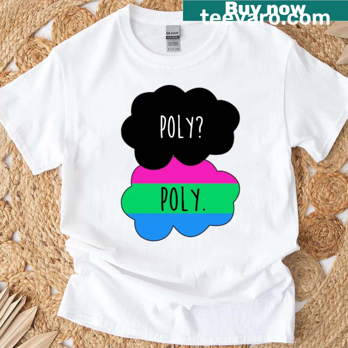 Playful illustration t-shirt featuring a crafty character — on a men's t-shirt
