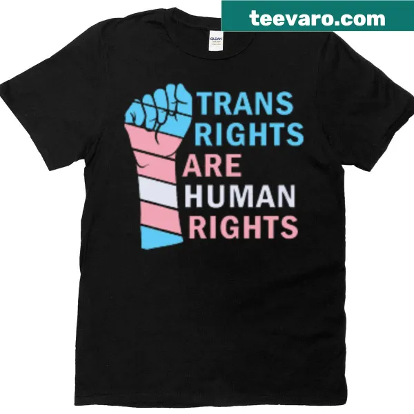 Statement design saying 'Protect Trans Kids' on a t-shirt