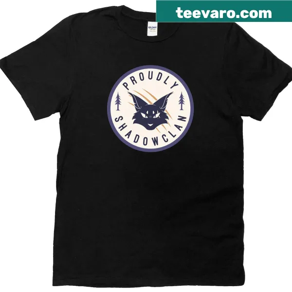 Emblematic Shadowclan design featured on a t-shirt