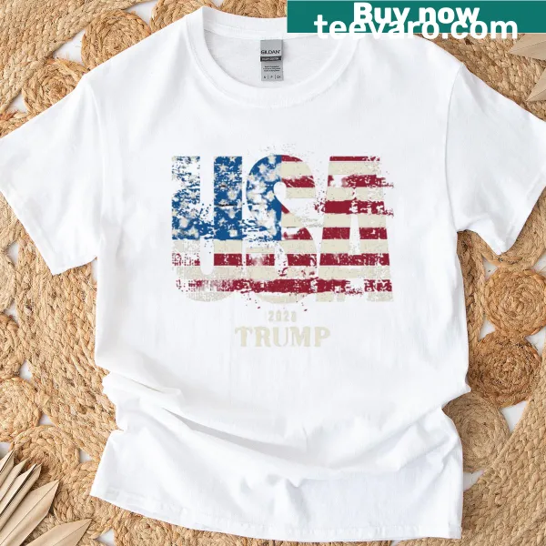 Trump 2028 election campaign design t-shirt