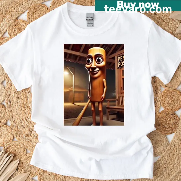 Humorous food-themed T-shirt with 'Tung Tung Tung Sahur' text