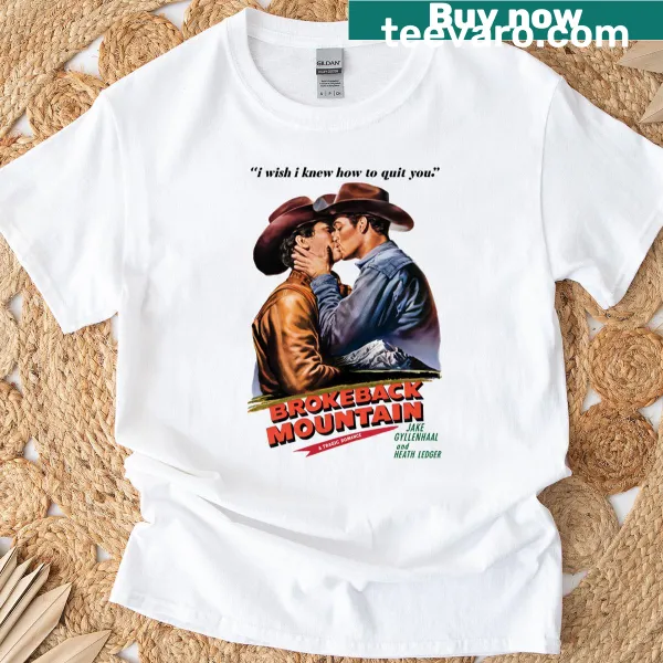 Vintage-style t-shirt inspired by Brokeback Mountain