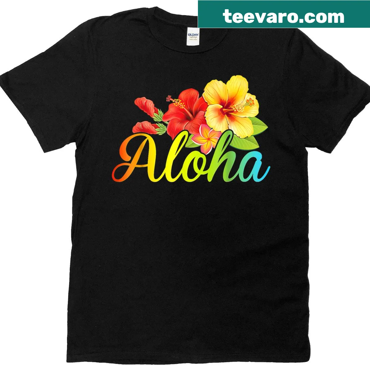 T-shirt featuring a design inspired by Hawaiian culture — on a men's t-shirt
