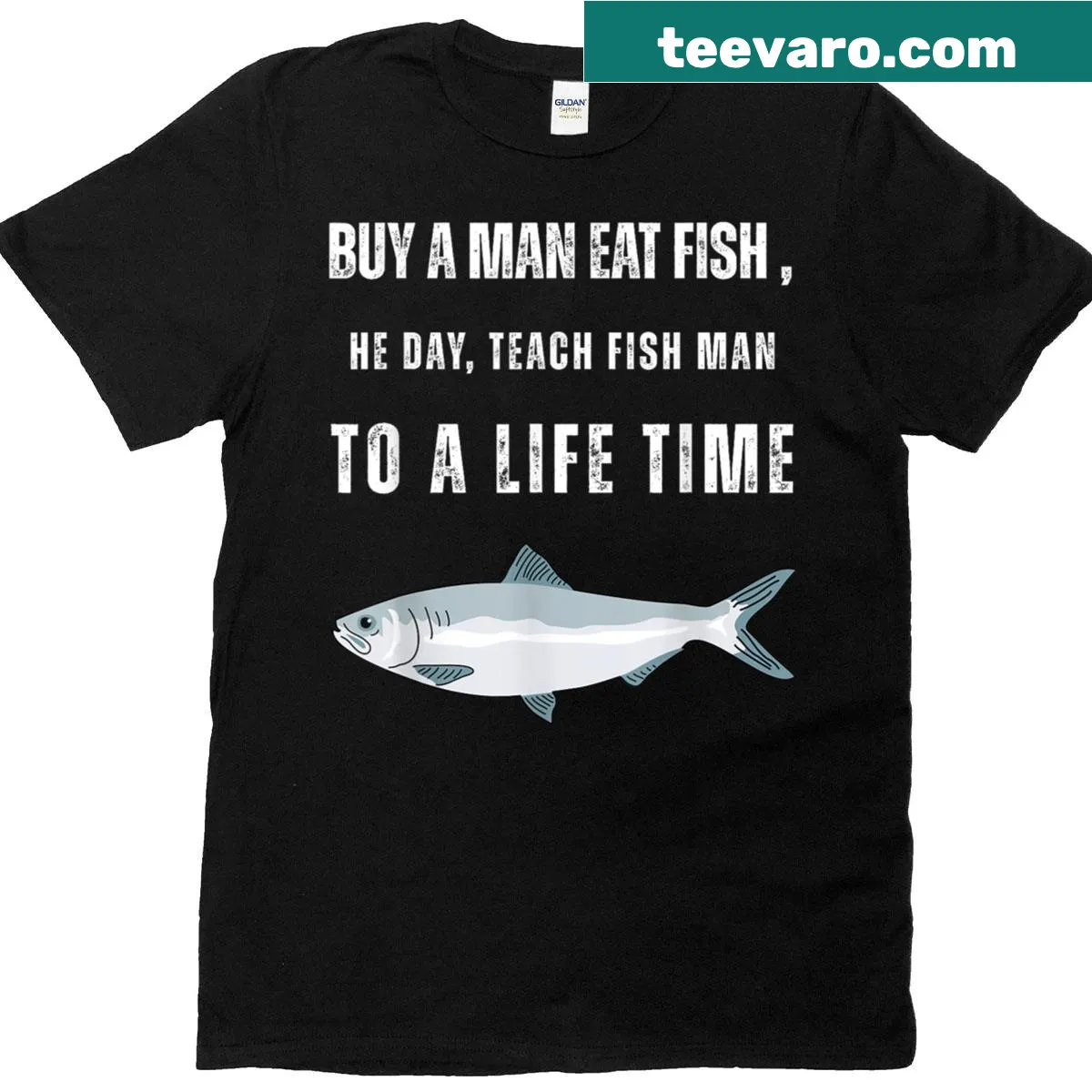 Humorous saying design T-shirt about teaching skills — on a men's t-shirt