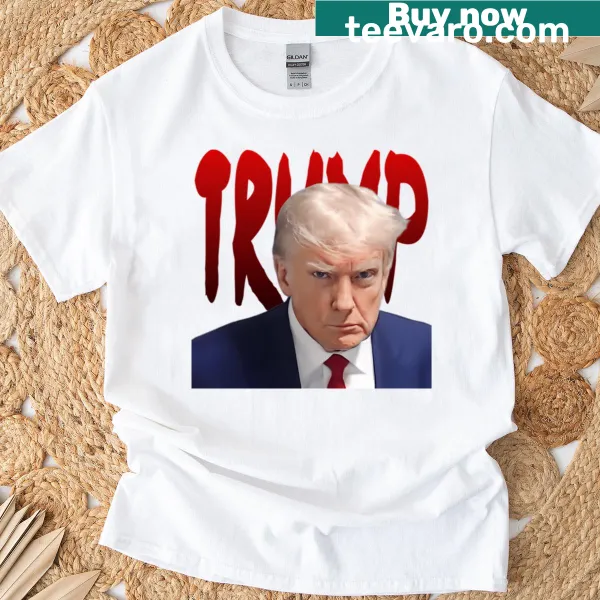 Donald Trump t-shirt with bold text design