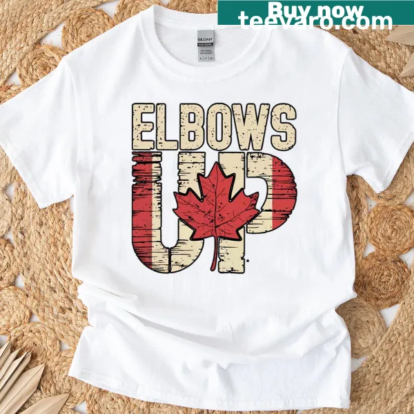 Patriotic t-shirt with the phrase 'True North Strong and Free' in bold letters