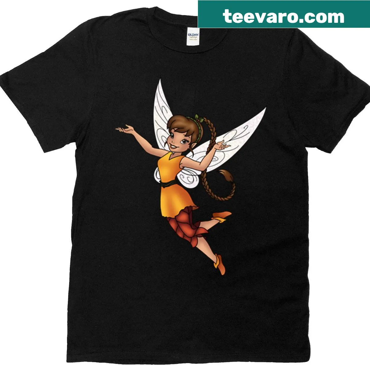 Charming T-shirt featuring an illustration of a fawn — on a men's t-shirt
